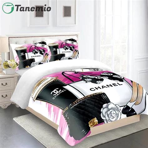 chanel duvet sets|Chanel inspired comforter set.